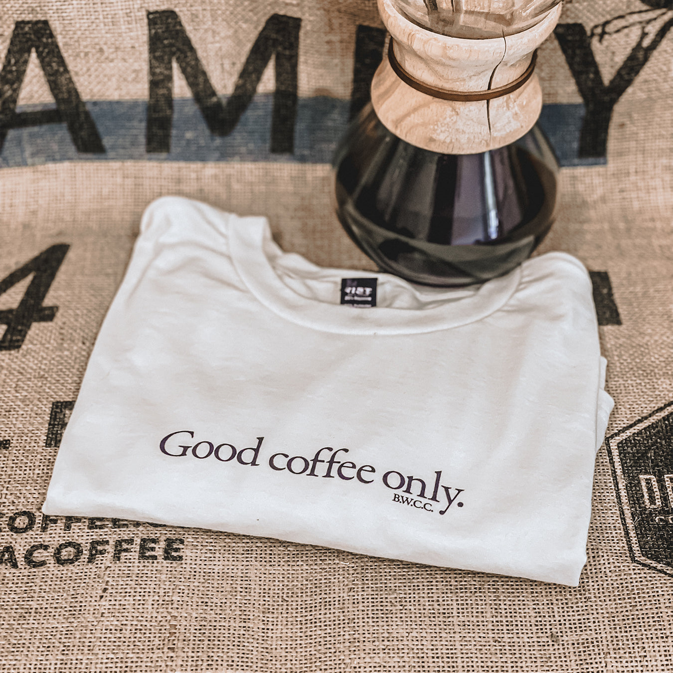 "Good Coffee Only" Tee