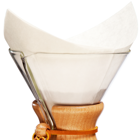 Chemex Bonded Filters Pre-Folded Squares (FS-100)