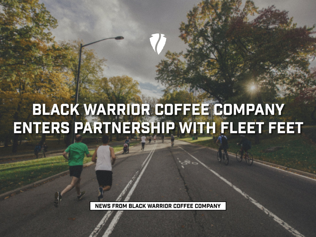 Black Warrior Coffee Company Enters Partnership with Fleet Feet