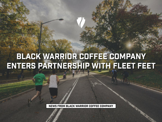 Black Warrior Coffee Company Enters Partnership with Fleet Feet