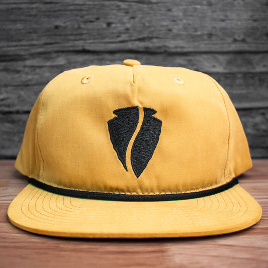 Classic Arrowhead Rope Hat | Yellow